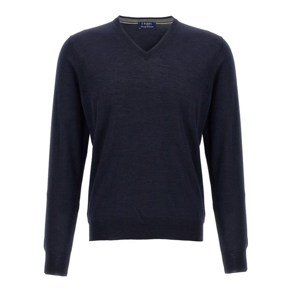 Barba Men Wool And Silk Sweater
